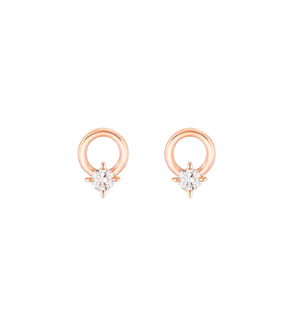 The King: Eternal Monarch Kim Go-eun Inspired Earrings 018 - ONE SIZE ONLY / Gold - Earrings