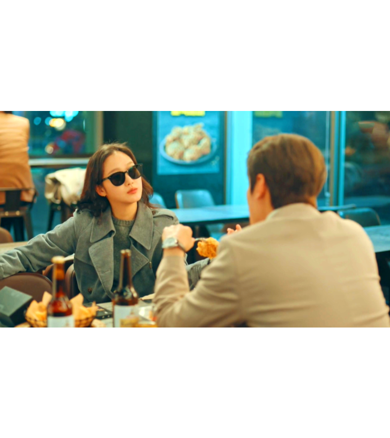 The King: Eternal Monarch Kim Go-eun Inspired Sunglasses 002 - ONE SIZE ONLY / Black - Sunglasses