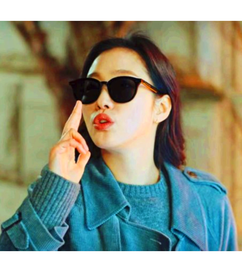 The King: Eternal Monarch Kim Go-eun Inspired Sunglasses 002 - ONE SIZE ONLY / Black - Sunglasses