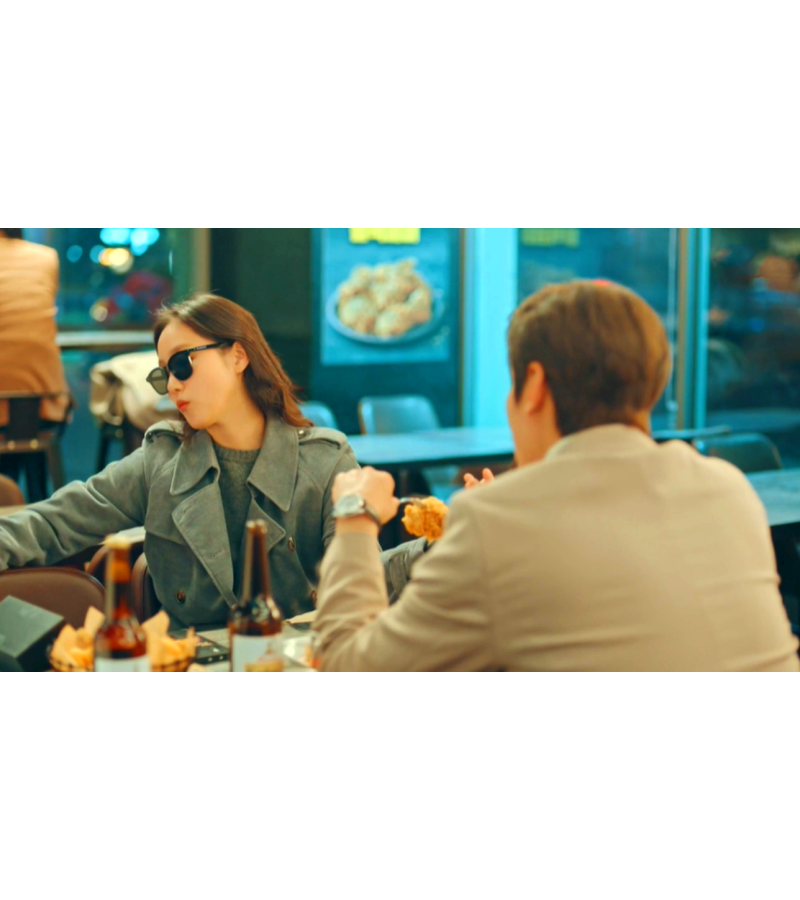 The King: Eternal Monarch Kim Go-eun Inspired Sunglasses 002 - ONE SIZE ONLY / Black - Sunglasses