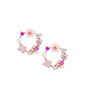 The Last Empress Lee Elijah Inspired Earrings 008 - ONE SIZE ONLY / Rose Gold