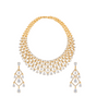 The Remarried Empress Empress Navier (Shin Min-a) Inspired Earrings 001 - Full Set (Earrings + Necklace) / Gold - Earrings