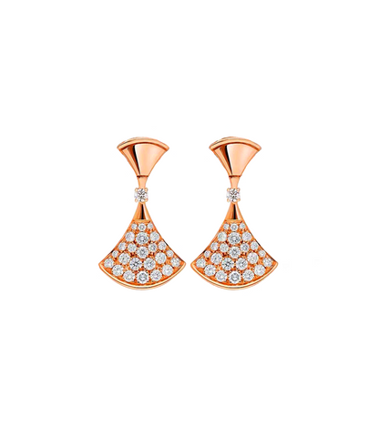 The Spies Who Loved Me Yoo In-na Inspired Earrings 008 - ONE SIZE ONLY / Rose Gold - Earrings