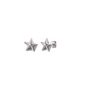 The WONDERfools Eun Chae-ni (Park Eun-bin) Inspired Earrings 001 (Traditional Stud Backings) - Super Mini Size (0.4 CM x 0.4 CM) / Silver