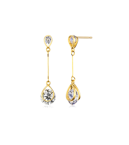 The World of The Married Han So-hee Inspired Earrings 015 - ONE SIZE ONLY / Gold - Earrings