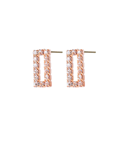 The World of The Married Han So-hee Inspired Earrings 020 - ONE SIZE ONLY / Rose Gold - Earrings