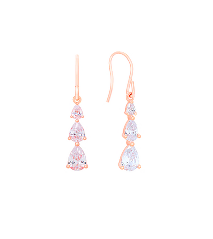 The World of The Married Han So-hee Inspired Earrings 023 - ONE SIZE ONLY / Rose Gold - Earrings