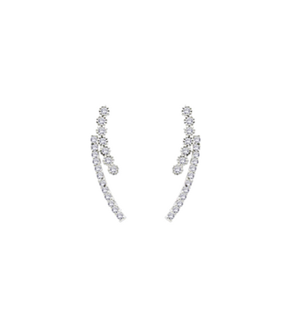 The World of The Married Han So-hee Inspired Earrings 027 - ONE SIZE ONLY / Silver - Earrings