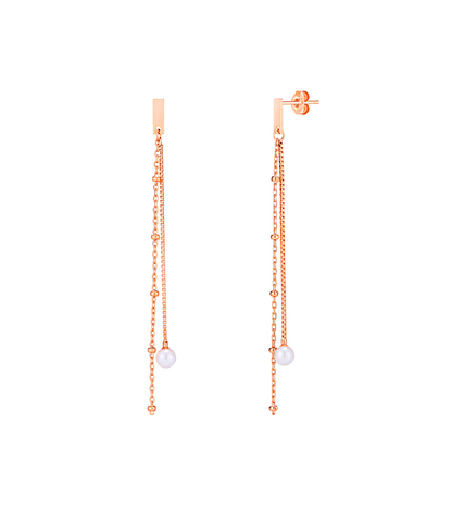 The World of The Married Han So-hee Inspired Earrings 036 - ONE SIZE ONLY / Rose Gold - Earrings