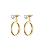 Touch Your Heart Yoo In Na Inspired Earrings 006 - ONE SIZE ONLY / Gold - Earrings