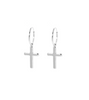 True Beauty Hwang In-yeop Inspired Earrings 005 - A Pair (Two Pieces) / Silver - Earrings
