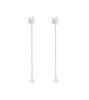 True Beauty Moon Ga-young Inspired Earrings 001 - ONE SIZE ONLY / Silver - Earrings