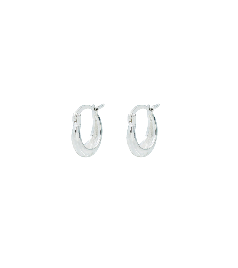 True Beauty Moon Ga-young Inspired Earrings 004 - ONE SIZE ONLY / Silver - Earrings