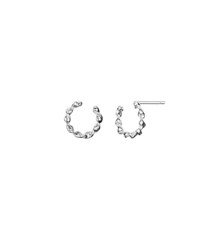 True Beauty Moon Ga-young Inspired Earrings 005 - ONE SIZE ONLY / Silver - Earrings