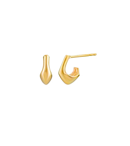 The King: Eternal Monarch Kim Go-eun Inspired Earrings 015 - ONE SIZE ONLY / Gold - Earrings