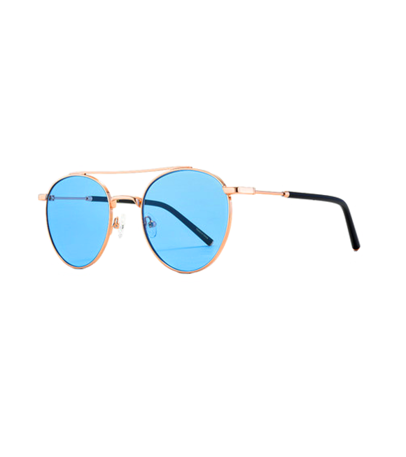 Vagabond Bae Suzy Inspired Sunglasses 001 - Blue / Round Shape - Sunglasses