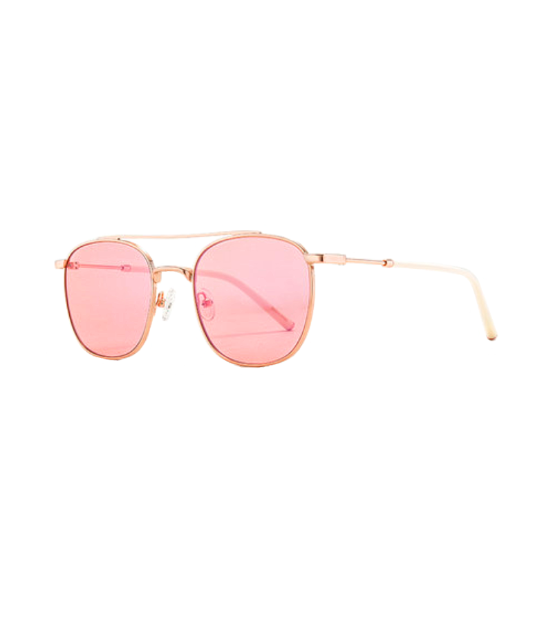 Vagabond Bae Suzy Inspired Sunglasses 001 - Pink / Square Shape - Sunglasses