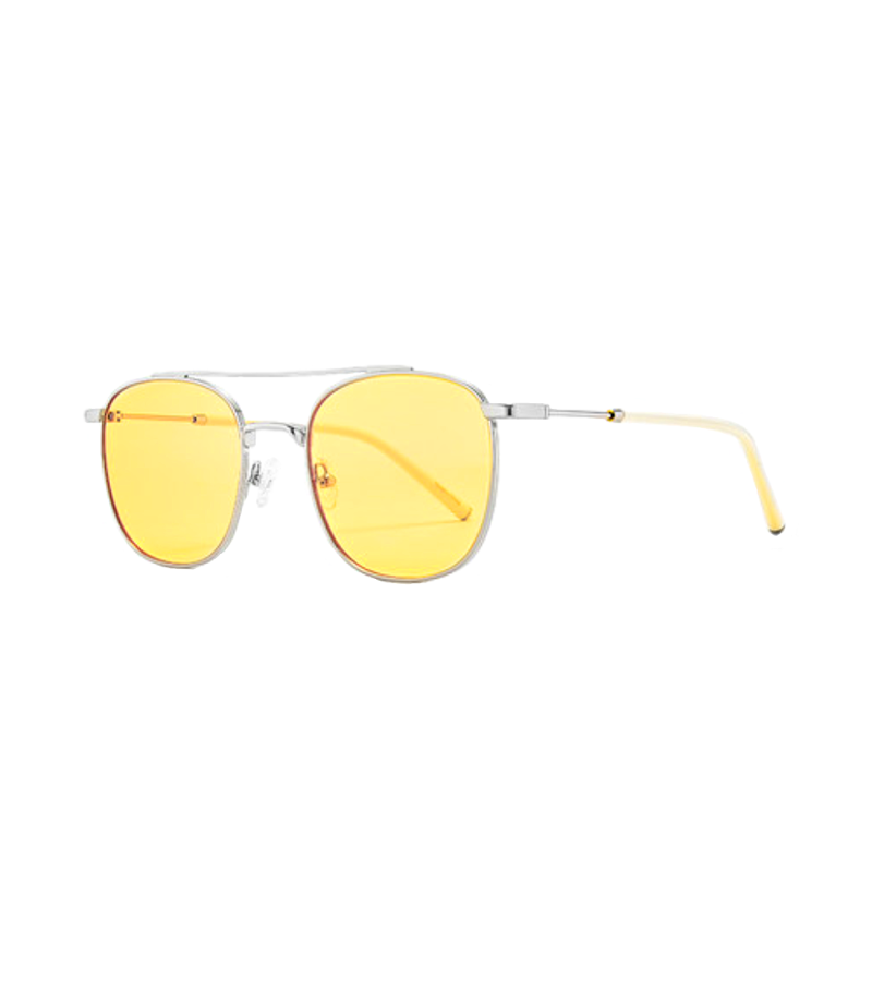 Vagabond Bae Suzy Inspired Sunglasses 001 - Yellow / Square Shape - Sunglasses
