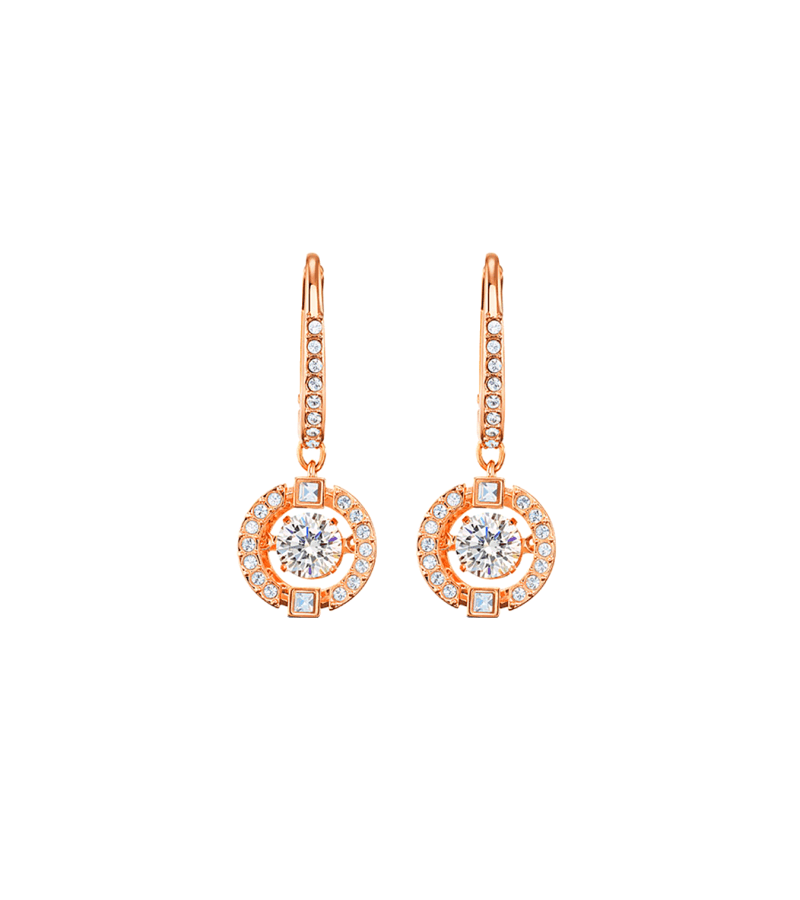 Vincenzo Hong Cha-young (Jeon Yeo-been / Jeon Yeo-bin) Inspired Earrings 005 - ONE SIZE ONLY / Rose Gold - Earrings