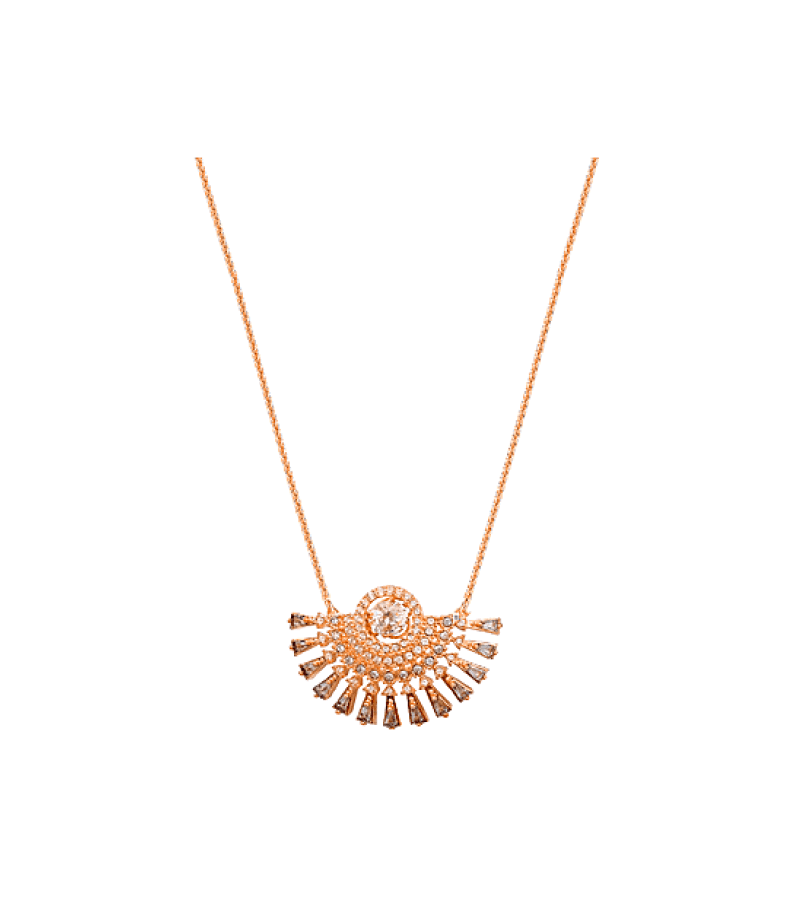 Vincenzo Hong Cha-young (Jeon Yeo-been / Jeon Yeo-bin) Inspired Necklace 002 - Necklace Only / Rose Gold - Necklaces
