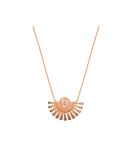 Vincenzo Hong Cha-young (Jeon Yeo-been / Jeon Yeo-bin) Inspired Necklace 002 - Necklace Only / Rose Gold - Necklaces