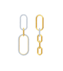 Vincenzo Hong Cha-young (Jeon Yeo-been / Jeon Yeo-bin) Inspired Earrings 007 - ONE SIZE ONLY / Gold / Irregular (As per product image) - 
