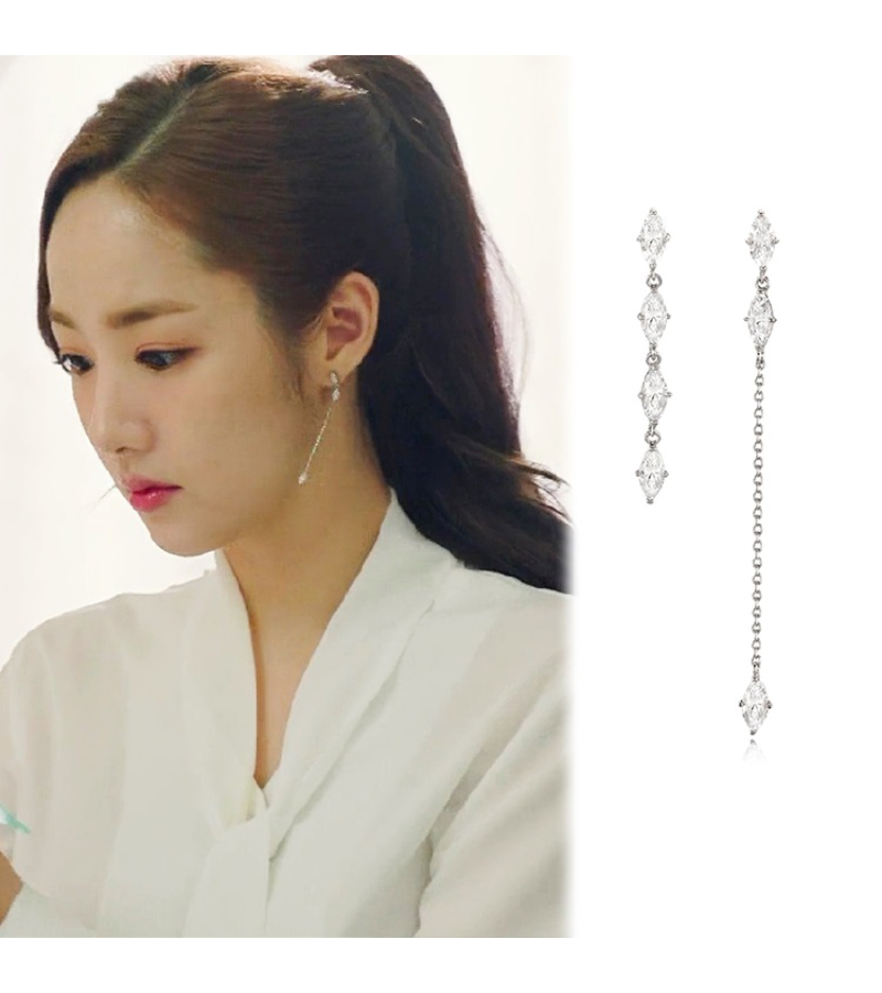 Whats Wrong With Secretary Kim Park Min Young Inspired Earrings 003 - Earrings