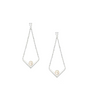 Whats Wrong With Secretary Kim Park Min Young Inspired Earrings 004 - ONE SIZE ONLY / Silver - Earrings
