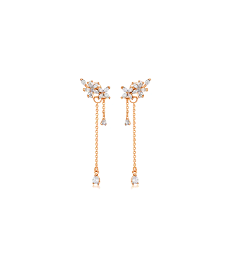 Whats Wrong With Secretary Kim Park Min Young Inspired Earrings 008 - ONE SIZE ONLY / Gold - Earrings