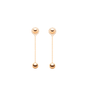 39 Thirty Nine Cha Mi-Jo (Son Ye-jin) Inspired Earrings 004 - ONE SIZE ONLY / Gold - Earrings