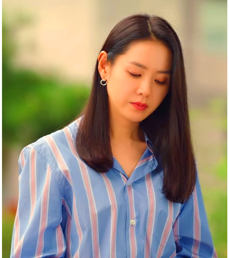 39 Thirty Nine Cha Mi-Jo (Son Ye-jin) Inspired Earrings 005 - ONE SIZE ONLY / Silver - Earrings