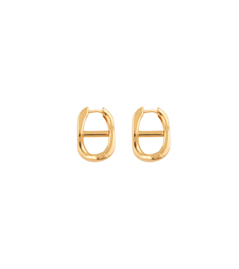 Business Proposal Jin Young-Seo (Seol In-A) Inspired Earrings 003 - ONE SIZE ONLY / Gold - Earrings