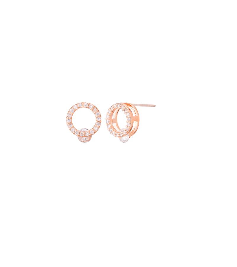 Business Proposal Shin Ha-Ri (Kim Se-Jeong) Inspired Earrings 014 - ONE SIZE ONLY / Rose Gold - Earrings