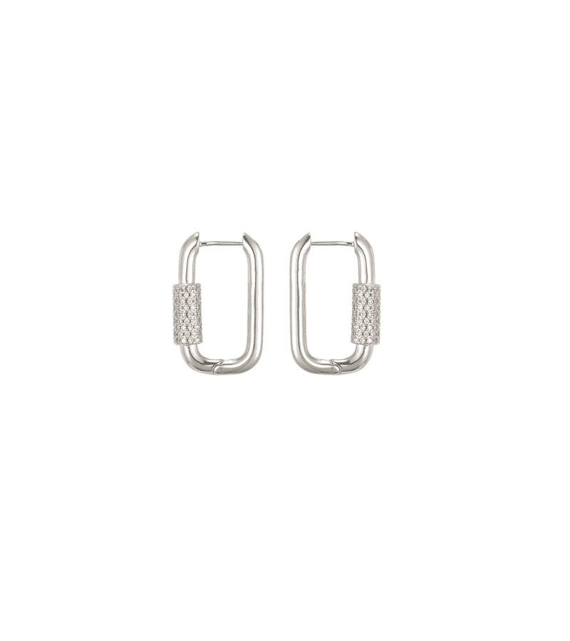 Business Proposal Shin Ha-Ri (Kim Se-Jeong) Inspired Earrings 017 - ONE SIZE ONLY / Silver - Earrings
