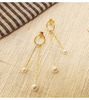 Crash Landing on You Seo Ji-hye Inspired Earrings 001 - ONE SIZE ONLY / Gold - Earrings