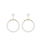 Crash Landing on You Seo Ji-hye Inspired Earrings 002 - ONE SIZE ONLY / Gold - Earrings