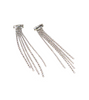 Crash Landing on You Seo Ji-hye Inspired Earrings 006 - ONE SIZE ONLY / Silver - Earrings