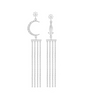 Crash Landing on You Seo Ji-hye Inspired Earrings 008 - ONE SIZE ONLY / Silver - Earrings