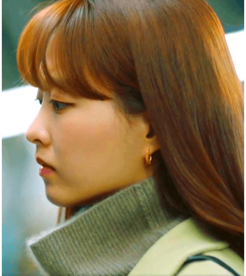 Doom At Your Service Tak Dong-kyung (Park Bo-young) Inspired Earrings 006 - ONE SIZE ONLY / Gold - Earrings