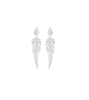 Eve Han So-Ra (Yoo Sun) Inspired Earrings 005 - ONE SIZE ONLY / Silver - Earrings