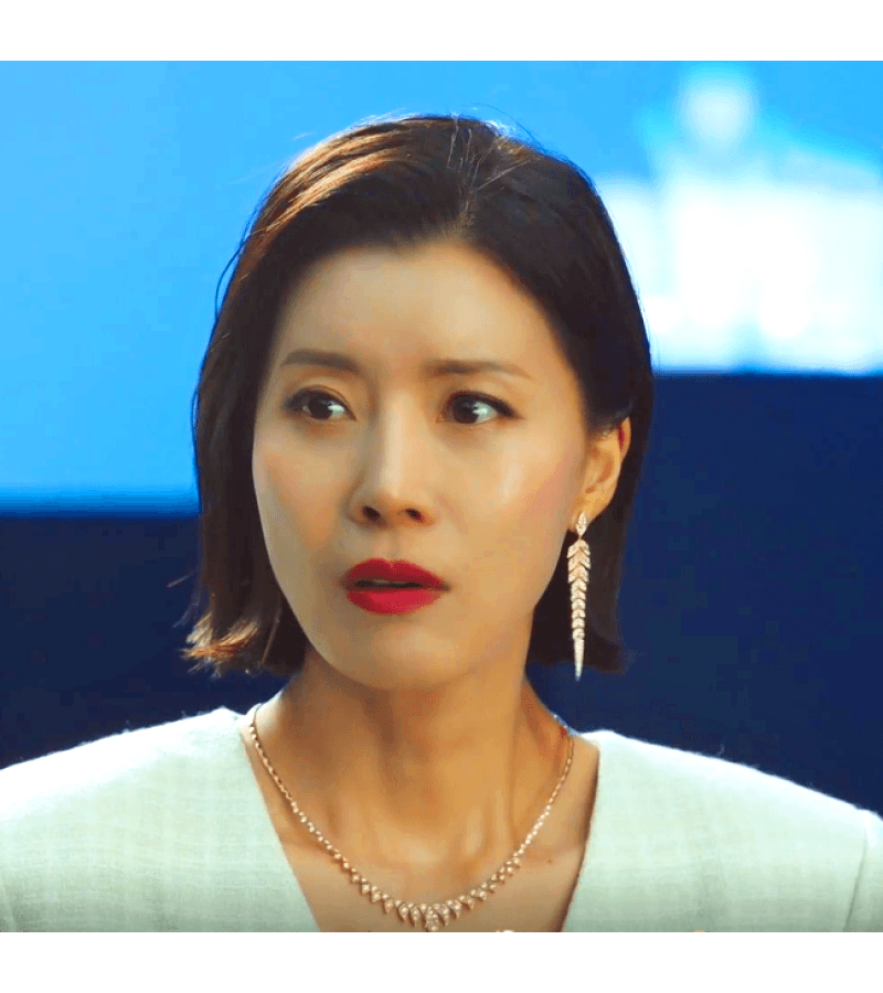 Eve Han So-Ra (Yoo Sun) Inspired Earrings 005 - ONE SIZE ONLY / Silver - Earrings