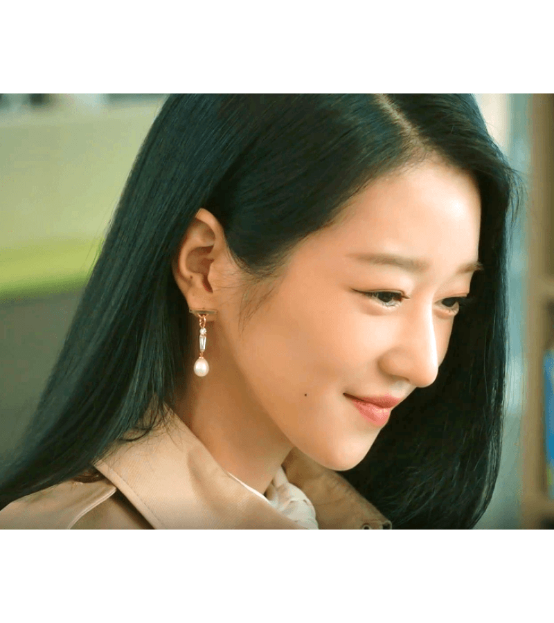 Eve Lee Ra-el (Seo Ye-ji) Inspired Earrings 006 - ONE SIZE ONLY / Gold - Earrings