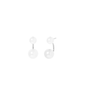 Eve Lee Ra-el (Seo Ye-ji) Inspired Earrings 012 - ONE SIZE ONLY / Silver - Earrings