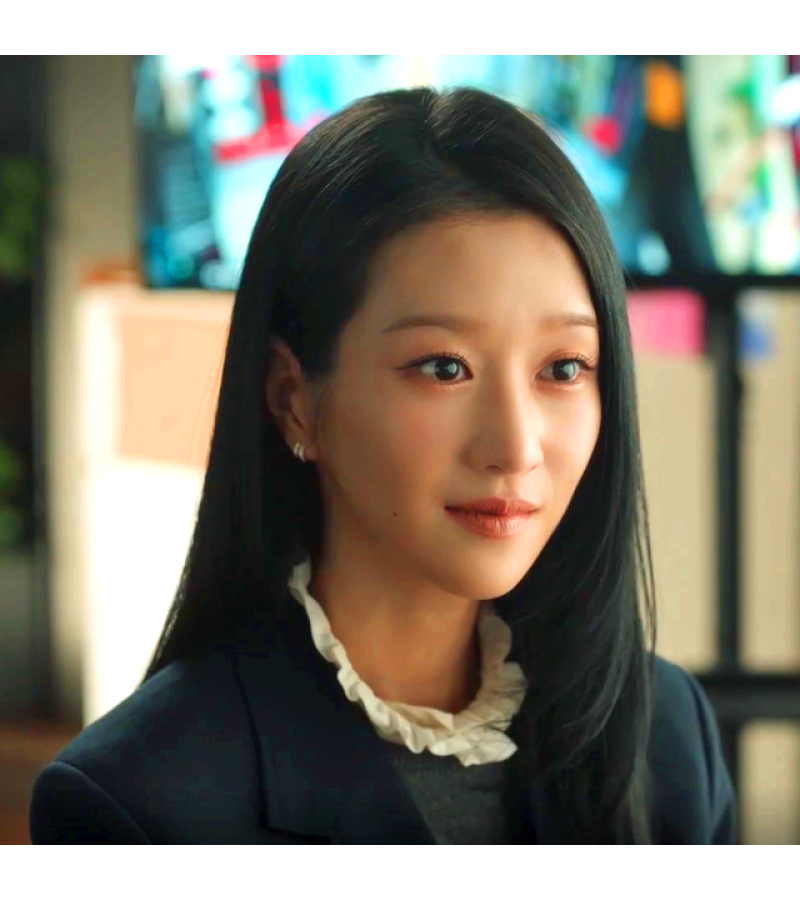 Eve Lee La-el (Seo Ye-ji) Inspired Earrings 014 - ONE SIZE ONLY / Silver - Earrings
