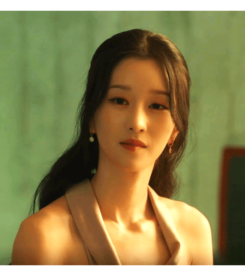 Eve Lee La-el (Seo Ye-ji) Inspired Earrings 017 - ONE SIZE ONLY / Rose Gold - Earrings
