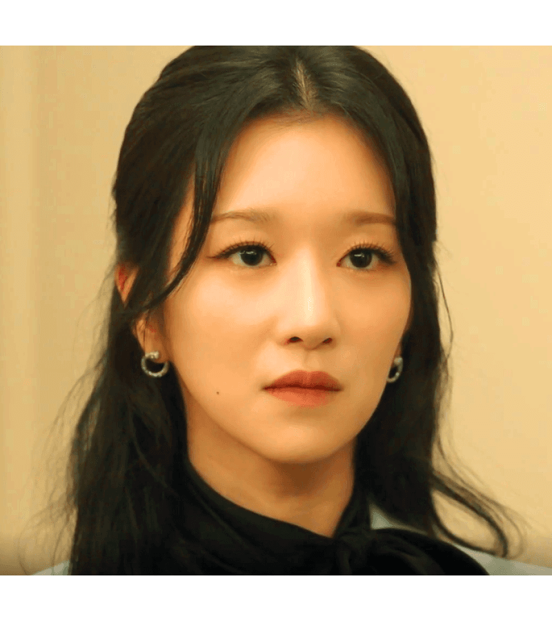 Eve Lee La-el (Seo Ye-ji) Inspired Earrings 020 - ONE SIZE ONLY / Silver - Earrings