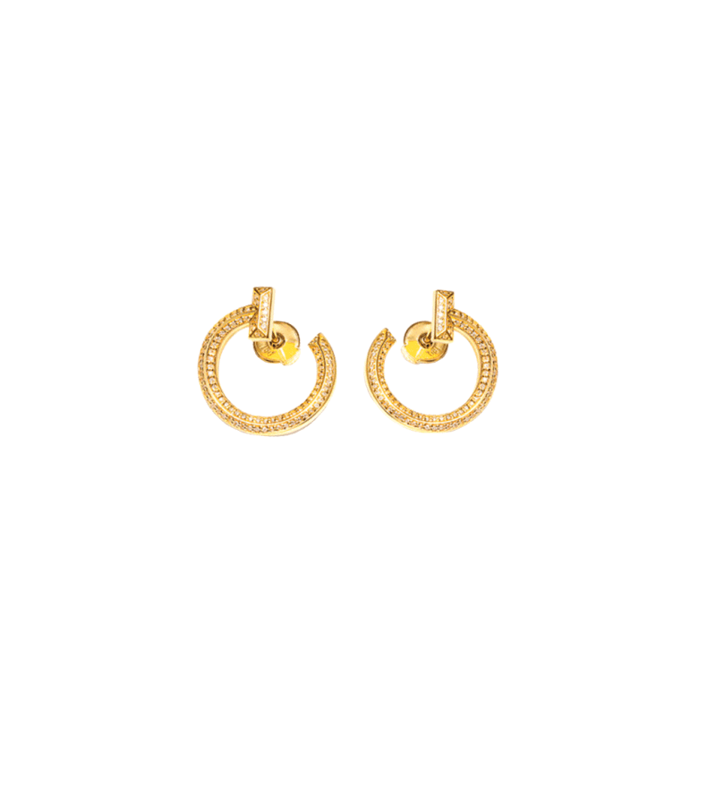 Eve Lee La-el (Seo Ye-ji) Inspired Earrings 021 - ONE SIZE ONLY / Gold - Earrings