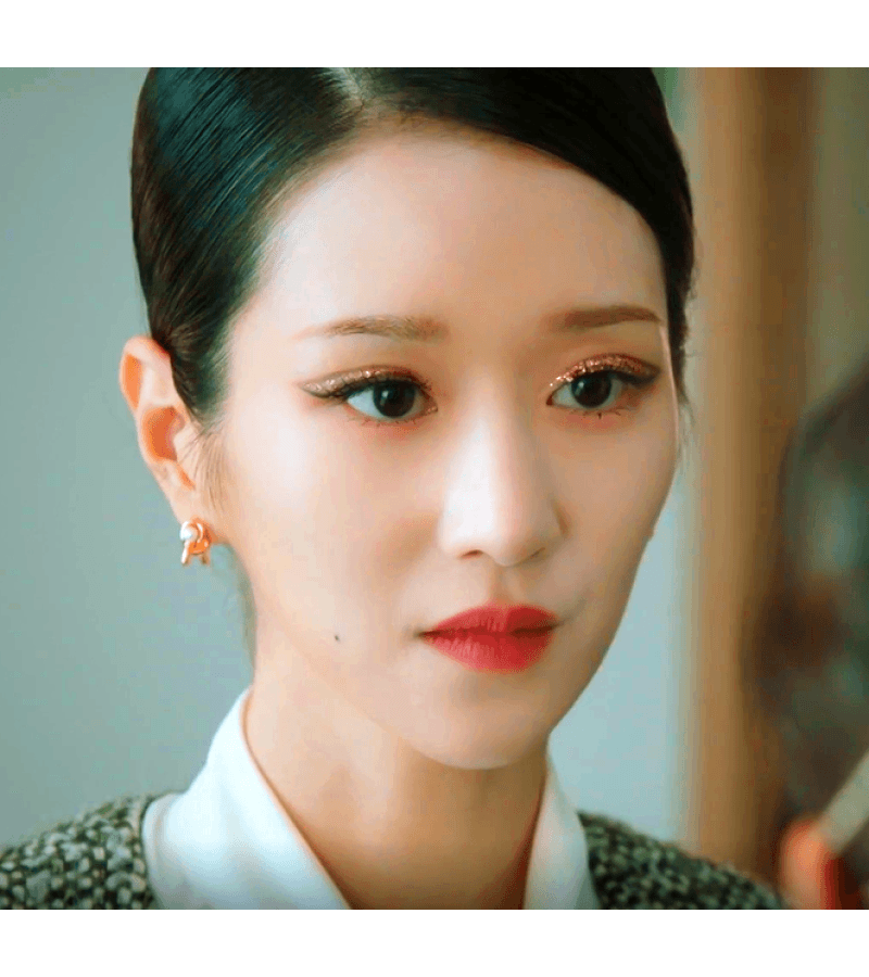 Eve Lee La-el (Seo Ye-ji) Inspired Earrings 024 - ONE SIZE ONLY / Gold - Earrings