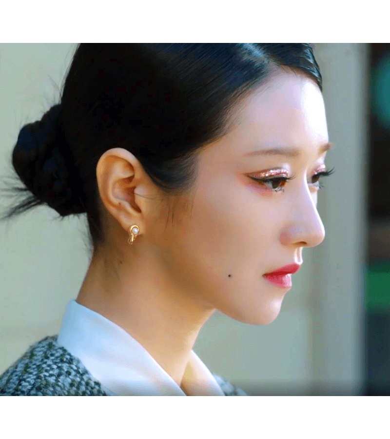 Eve Lee La-el (Seo Ye-ji) Inspired Earrings 024 - ONE SIZE ONLY / Gold - Earrings