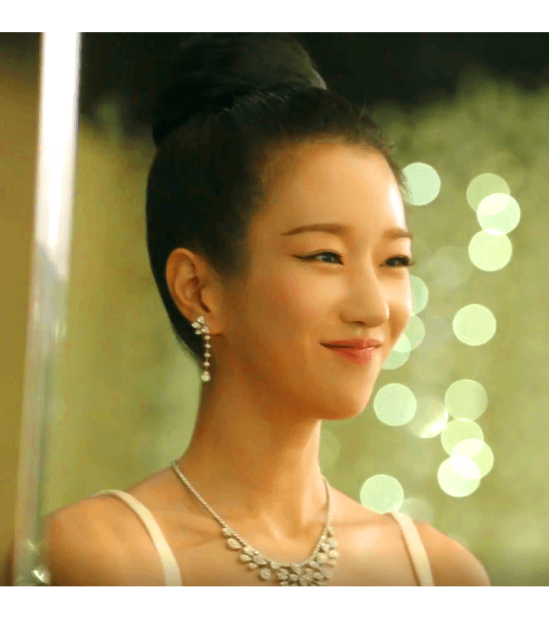 Eve Lee La-el (Seo Ye-ji) Inspired Earrings 027 - ONE SIZE ONLY / Silver - Earrings